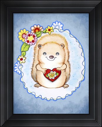 Framed Heart For You Print
