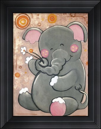 Framed Flowers for Ellie Print