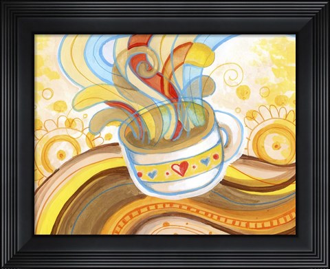 Framed Rainbow Steam Print
