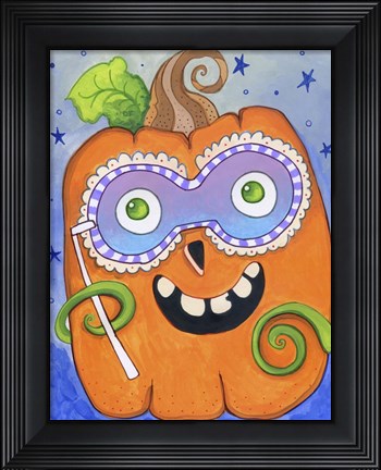 Framed Get Your Mask Print