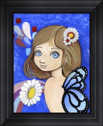 Framed Indigo Spectrum Print
