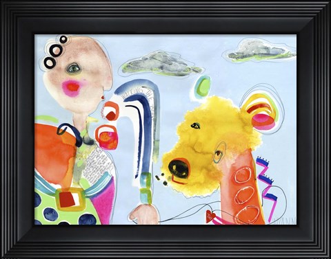 Framed Walking the Beast Print