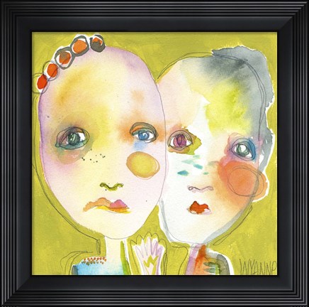 Framed We&#39;re Okay Print