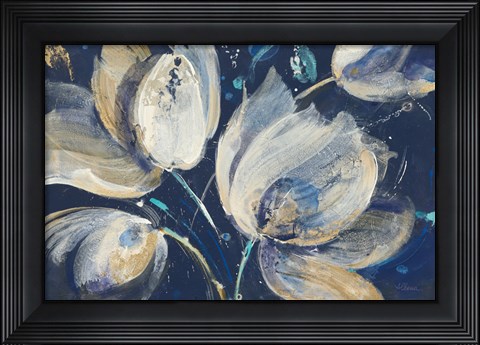 Framed Midnight Garden Print