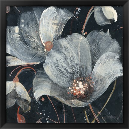 Framed Translucent Poppies Print