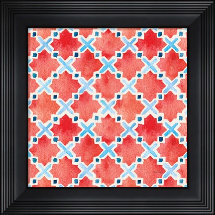 Framed Coastal Catch Step 2A Print