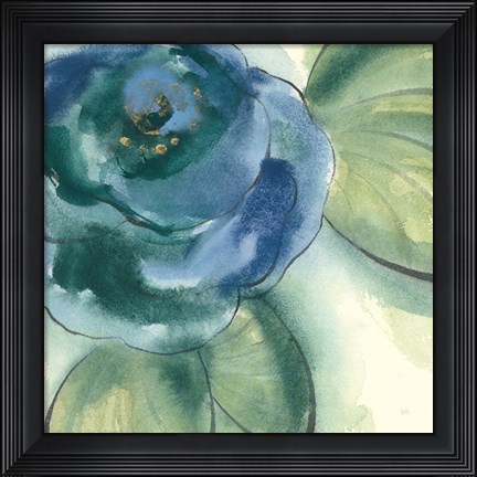 Framed Wannabe Poppies V Print