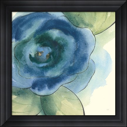Framed Wannabe Poppies III Print