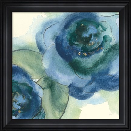 Framed Wannabe Poppies II Print