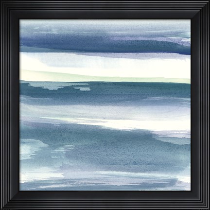 Framed Mint Dawn I Print