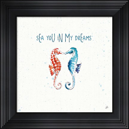 Framed Maritime IV Print