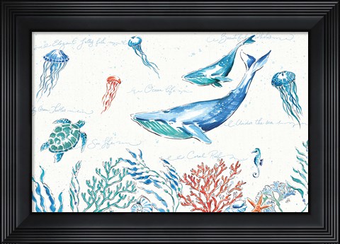 Framed Maritime I Print