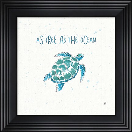 Framed Maritime III Print