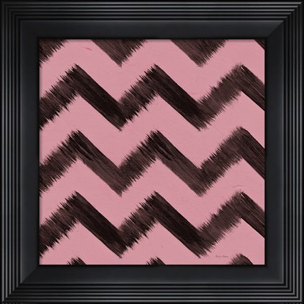 Framed Shoe Fetish Pattern II D Print