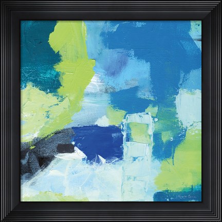 Framed Mountain Reflection II Print