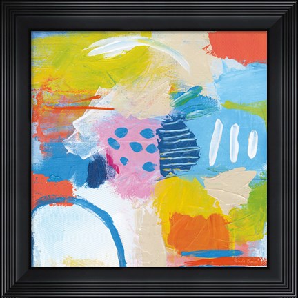 Framed Cheerful II Print