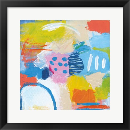 Framed Cheerful II Print