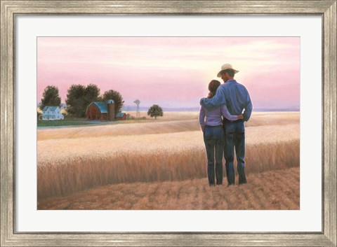 Framed Family Farm Print