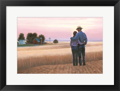 Framed Family Farm Print