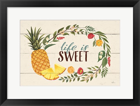 Framed Sweet Life X Print