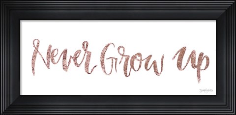 Framed Sweet Baby Girl IV Print