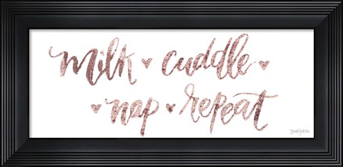 Framed Sweet Baby Girl III Print