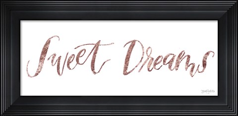 Framed Sweet Baby Girl II Print