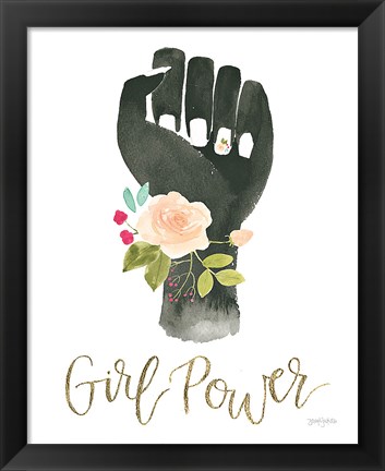 Framed Girl Power XI Print