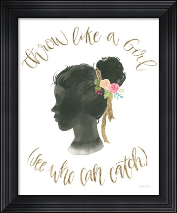 Framed Girl Power VIII Print