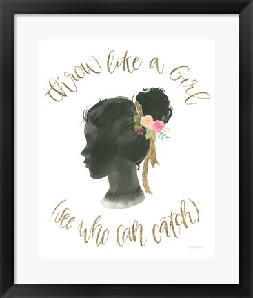 Framed Girl Power VIII Print