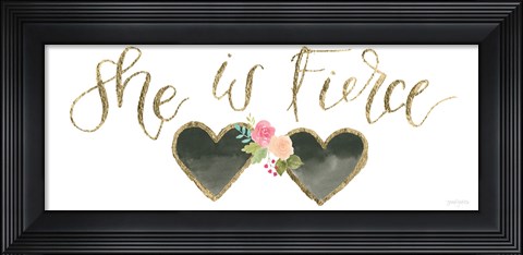 Framed Girl Power VI Print