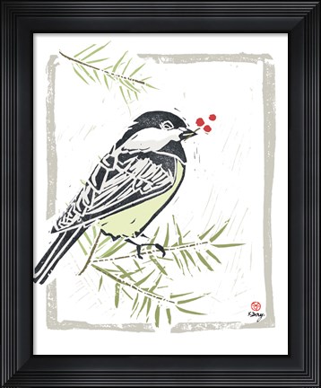 Framed Winter Days VII Print