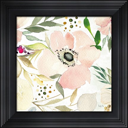 Framed Joy of White III Print