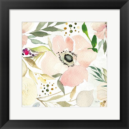 Framed Joy of White III Print