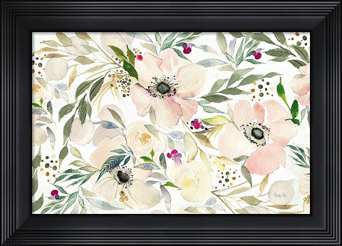 Framed Joy of White Print