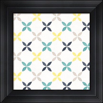 Framed Garden Getaway Pattern IIA Print