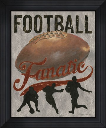 Framed Game Day V Print