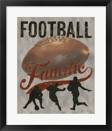 Framed Game Day V Print