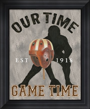 Framed Game Day IV Print