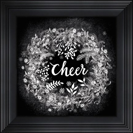 Framed Frosty Cheer Print