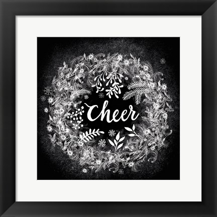 Framed Frosty Cheer Print