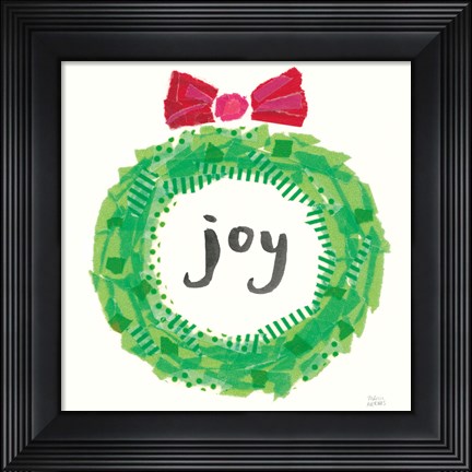 Framed Joyful Season IV Print