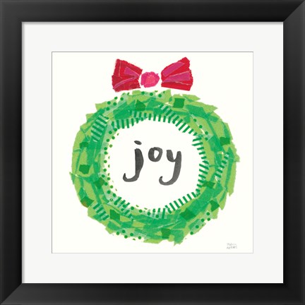 Framed Joyful Season IV Print