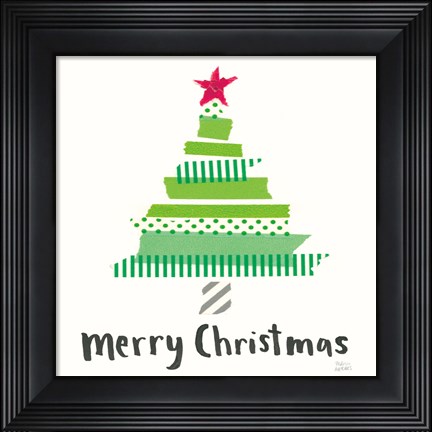 Framed Joyful Season I Print