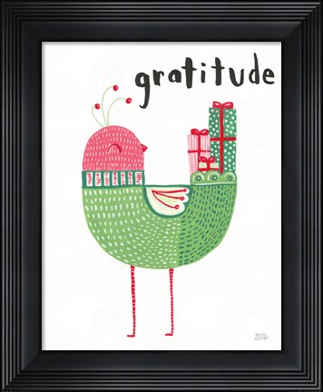 Framed Christmas Tweets IV Print