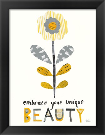 Framed Bloom Boldly II Print