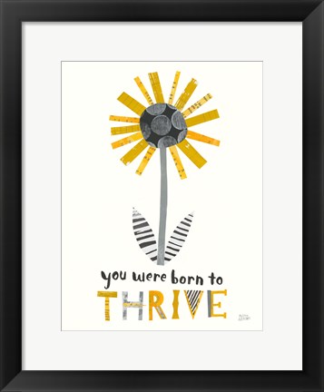 Framed Bloom Boldly I Print