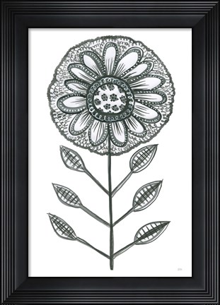 Framed Bloom Town IV Print