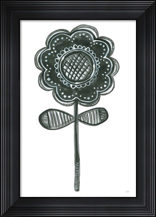Framed Bloom Town III Print