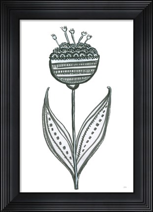 Framed Bloom Town II Print